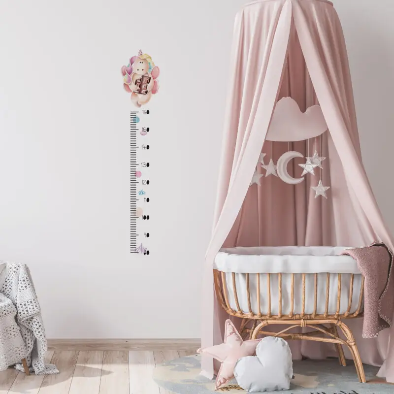 Dolly growth chart for kids by Sticky Gecko