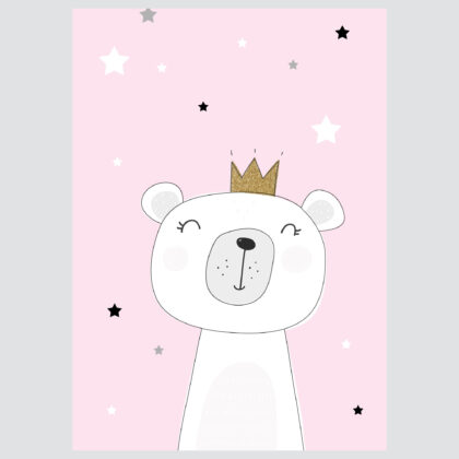 Poster for children's room | Bear
