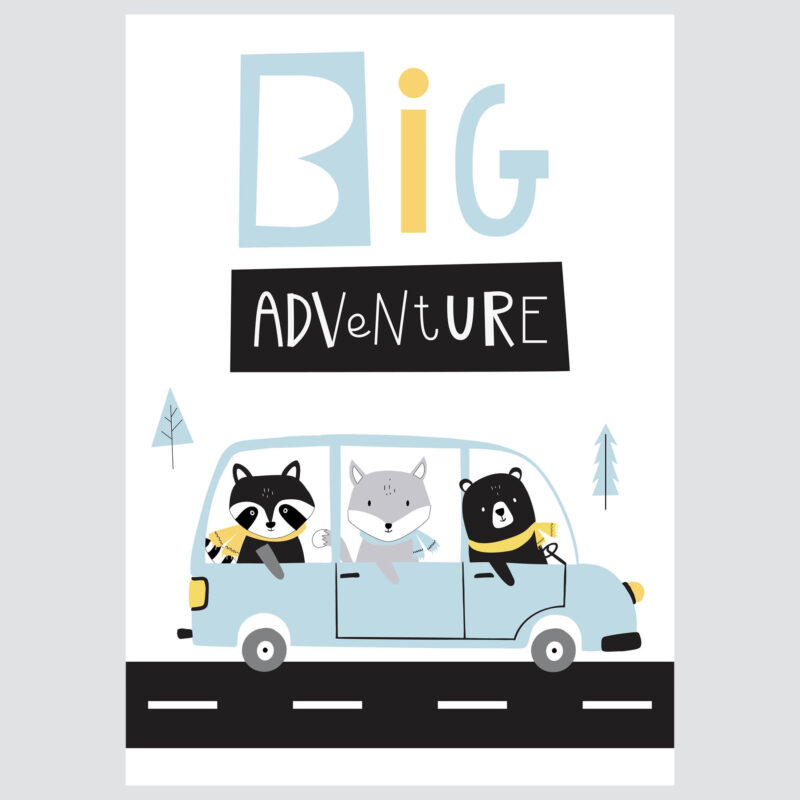Poster for children's room | Big Adventure - Image 2