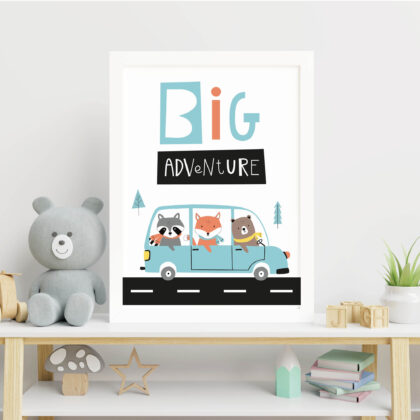 Poster for children's room | Big Adventure 2