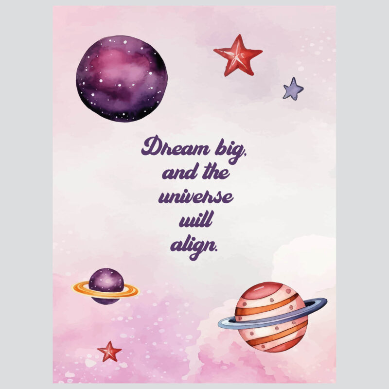 Nursery Wall Art Set | Chasing Pink Dreams - Image 2