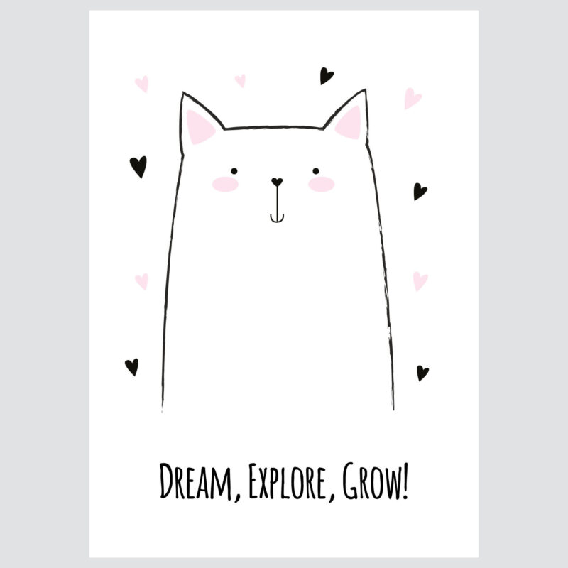 Poster for children's room | Cat - Image 2