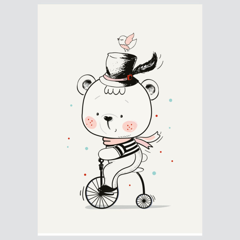Poster for children's room | Friends in Different Sizes - Image 2