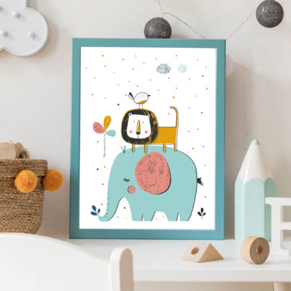 Poster for children's room | Friendship