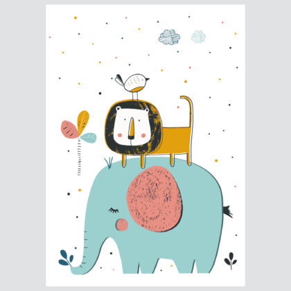 Poster for children's room | Friendship