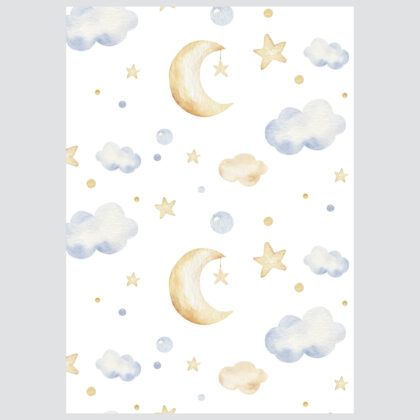 Kids Wall Poster Set | Good Night