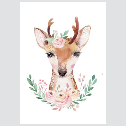 Nursery Wall Art Set | Hello Little Girl