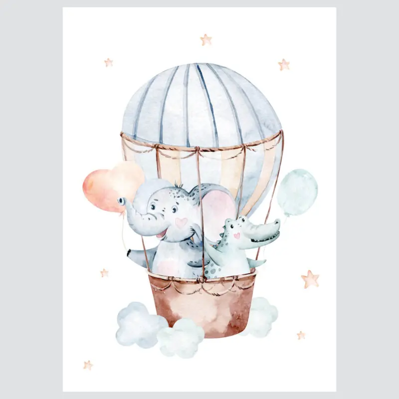 Kids Wall Poster Set | Let Me Fly With You - Image 2