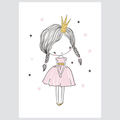 Nursery Wall Art Set | Little Princess