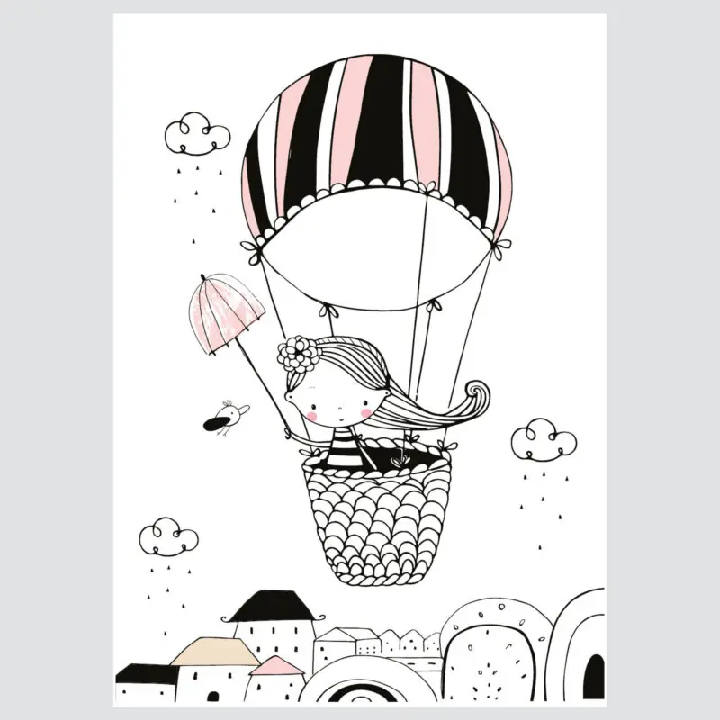 Nursery Wall Art Set | My Little Girl - Image 2