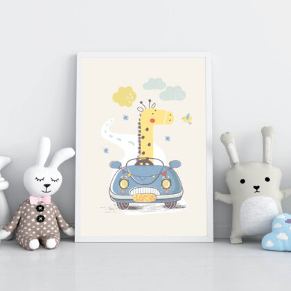 Poster for children's room | On the Road Again