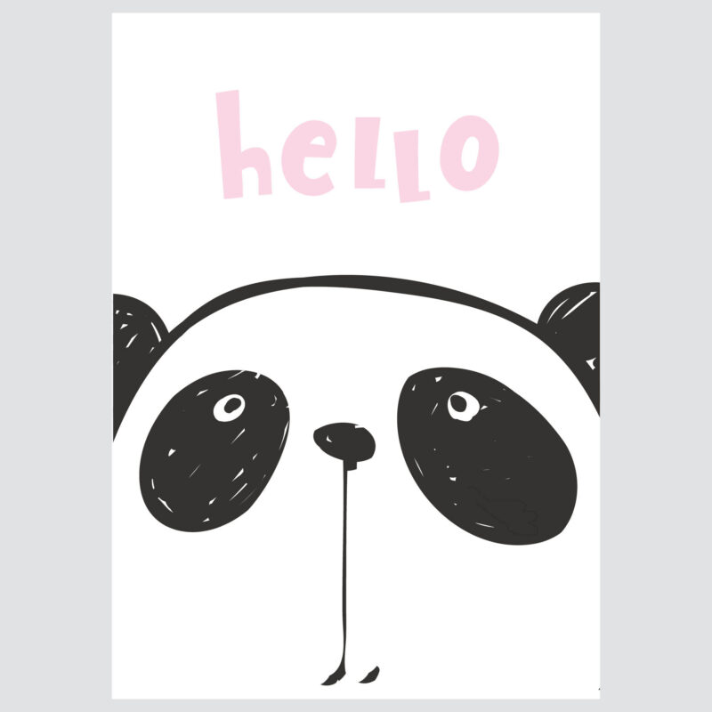 Poster for children's room | Panda - Image 2