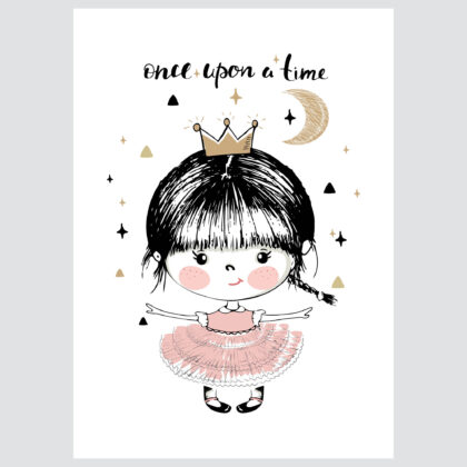 Nursery Wall Art Set | Sleepy Princess