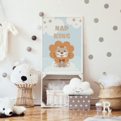 Poster for children's room | Nap King