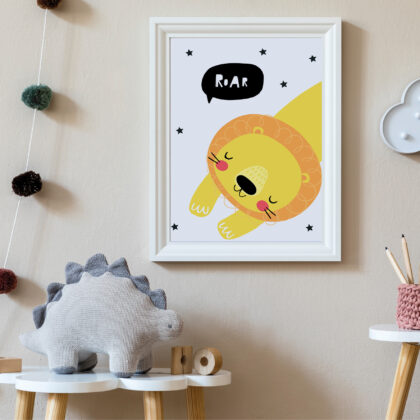 Poster for children's room | Cutest Roar