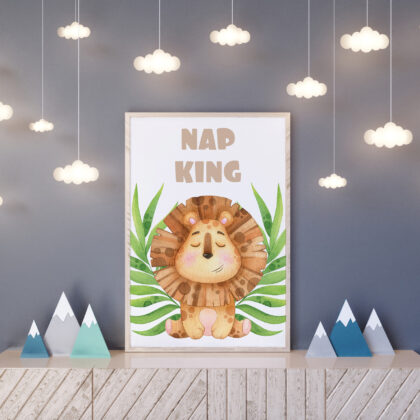 Poster for children's room | Who's the King