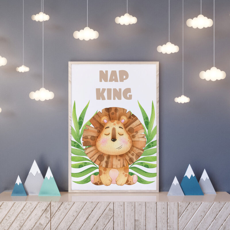 Poster for children's room | Who's the King