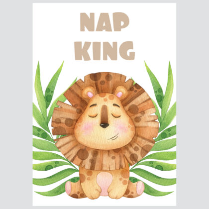 Poster for children's room | Who's the King