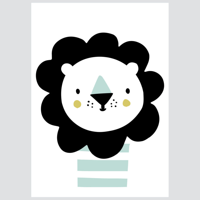 Poster for children's room | Lion Heart - Image 2