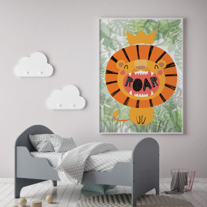 Poster for children's room | Scary Roar