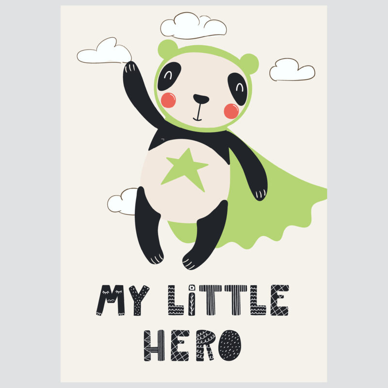 Poster for children's room | My Little Hero - Image 2