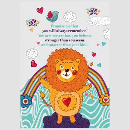 Poster for children's room | Promise