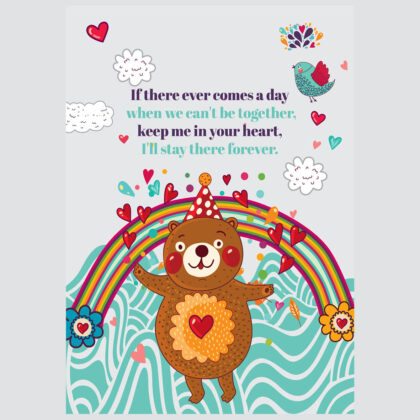 Poster for children's room | Today