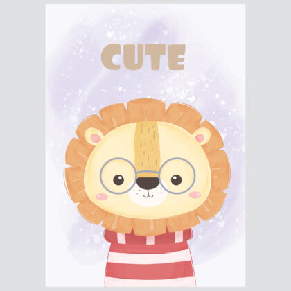 Poster for children's room | Cute