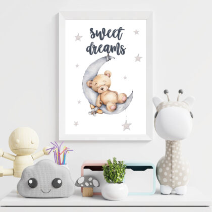 Poster for children's room | Sweet Dreams