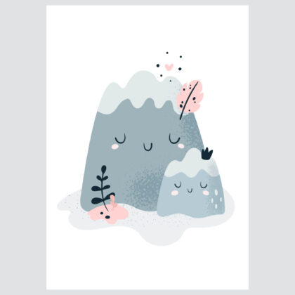 Nursery Wall Art Set | Wish Mountain