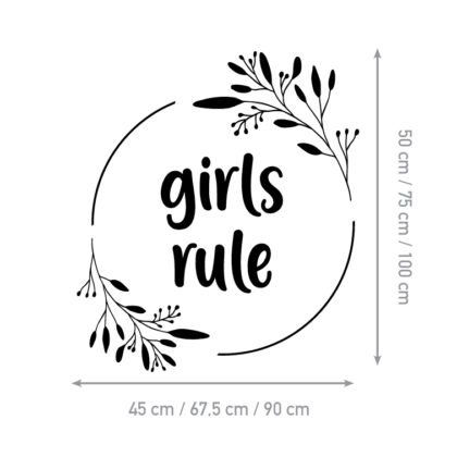 Wall Stickers UAE – Girls Rule