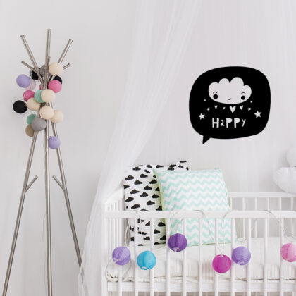 Kids Room Wall Decals – Happy