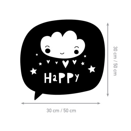 Kids Room Wall Decals – Happy