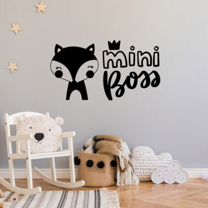 Children’s Wall Stickers – Mini Boss Fox