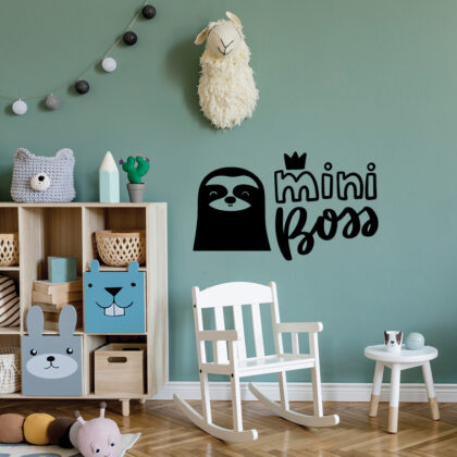 Wall Stickers UAE – Mini Boss Sloth