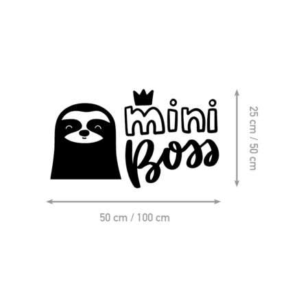 Wall Stickers UAE – Mini Boss Sloth