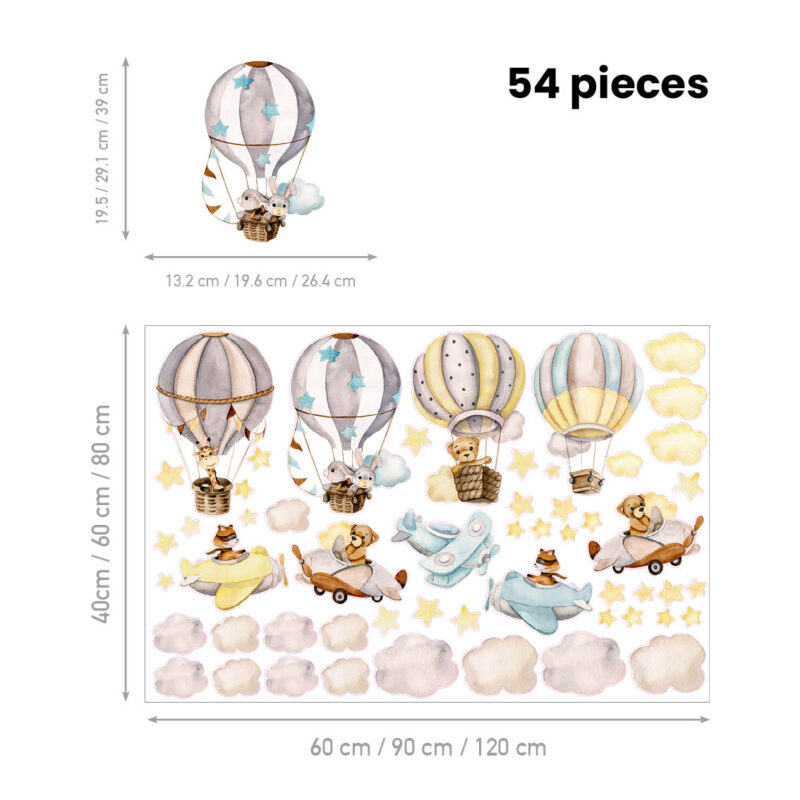 Wall Stickers UAE – Among the Clouds | HIA Workshop® - Image 2