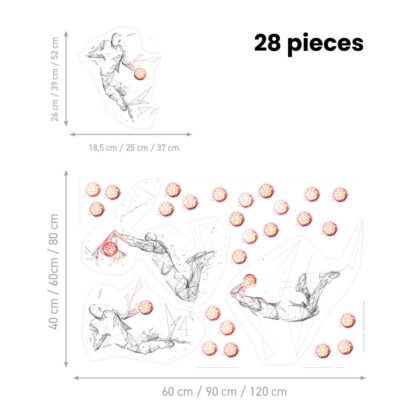 Wall Stickers UAE – Basketball Galaxy