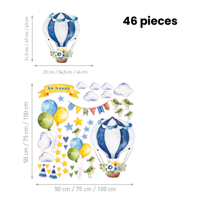 Kids Wall Stickers – Be Happy - Image 2