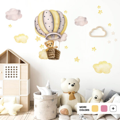 Wall Stickers UAE – Bear Among the Clouds | HIA Workshop®