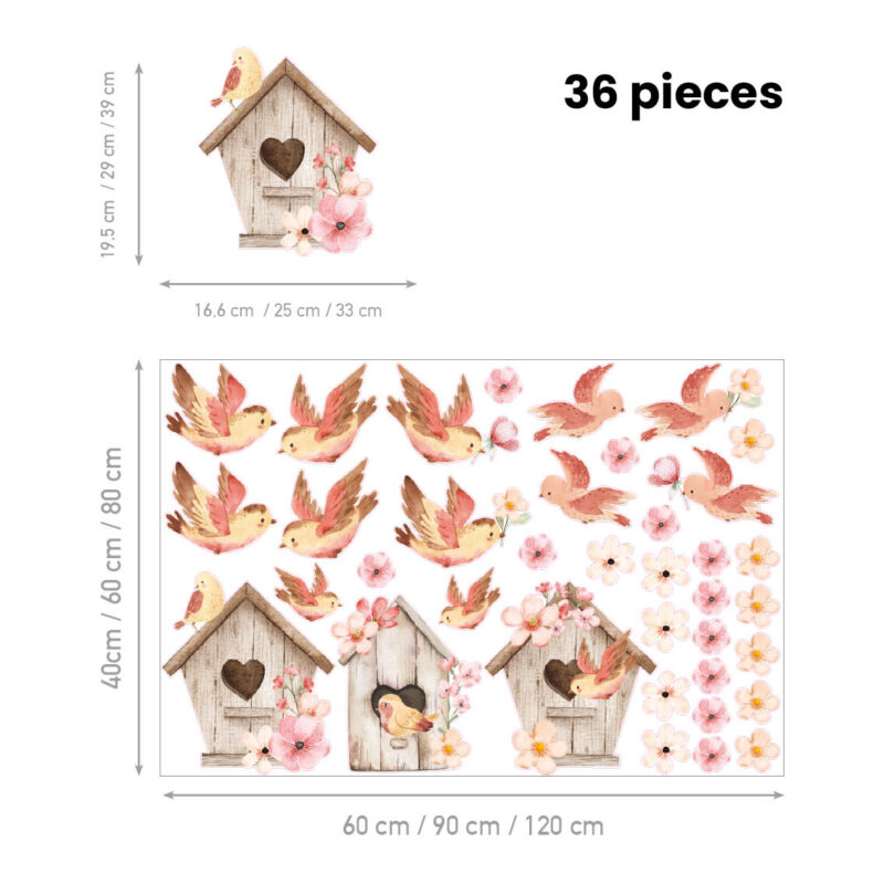 Wall Stickers for Kids Room – Blossom Wings - Image 2