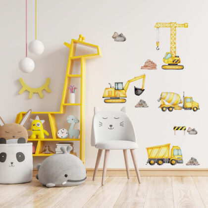 Wall Stickers for Kids Room – Construction King