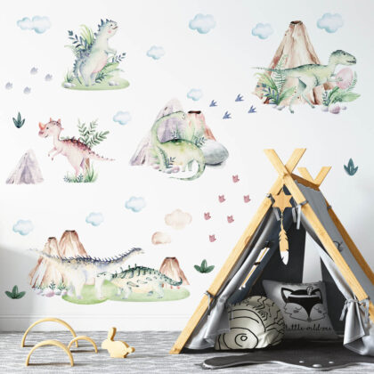 Kids Wall Stickers – Dino’s Magic Land