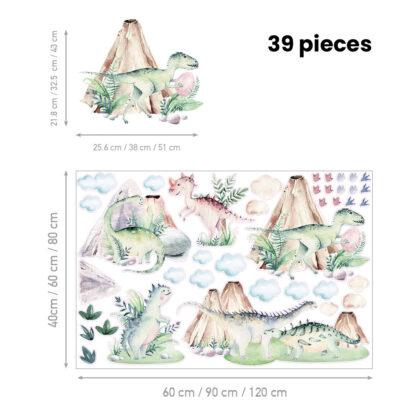 Kids Wall Stickers – Dino’s Magic Land