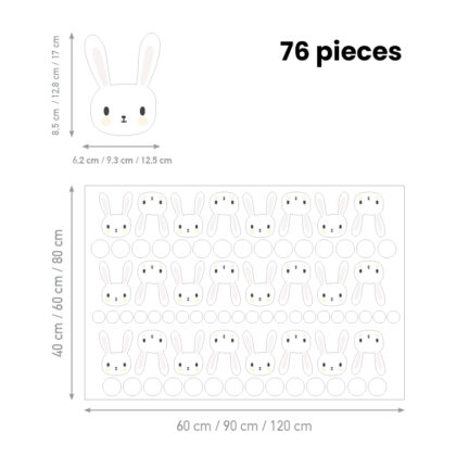 Children’s Wall Stickers – Dots & Bunnies