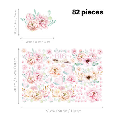 Children’s Wall Stickers – Dream Big Bouquets