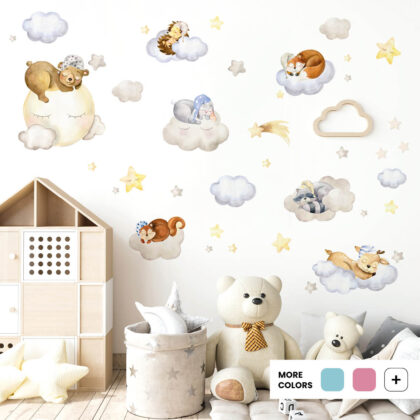 Wall Stickers for Kids Room – Dreaming Friends | HIA Workshop®