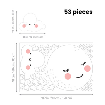 Kids Wall Stickers – Dreamy Moon