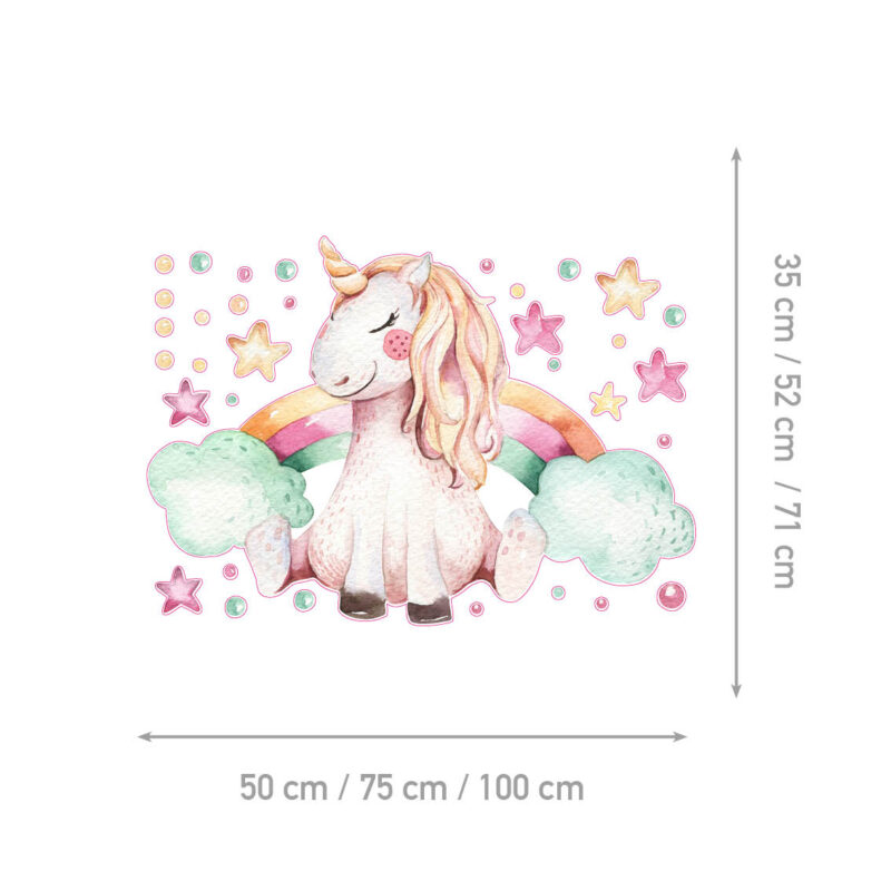 Wall Stickers UAE – Dreamy Unicorn - Image 2