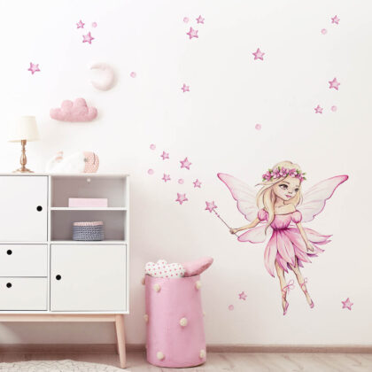 Children’s Wall Stickers – Fairy Tale Pink | HIA Workshop®